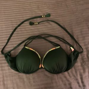 Victoria's Secret Swim - VS “The Gorgeous” cross back bikini top - 34D Victoria's Secret Swim - VS “The Gorgeous” cross back bikini top - 34D
